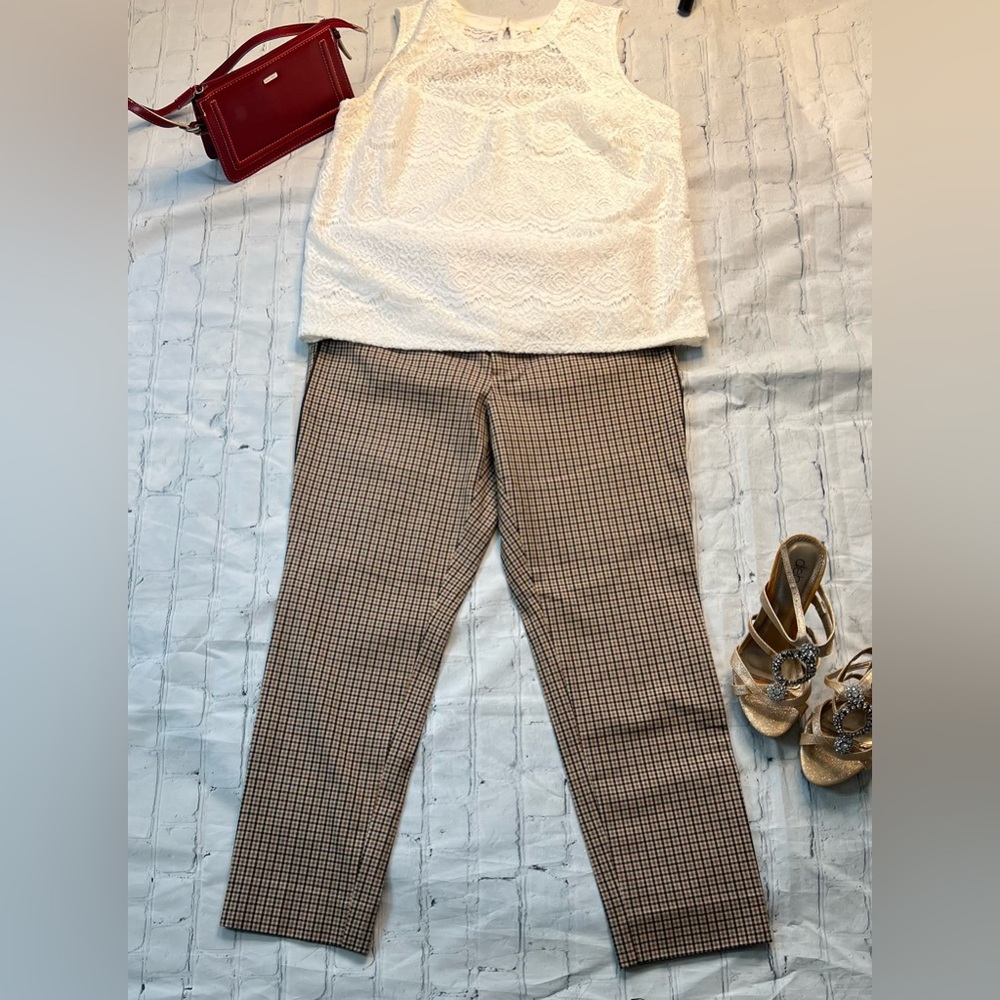 Banana Republic Black Sloan Slim Pant-Size 8P